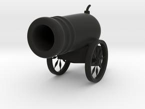 Cannon in Black Natural Versatile Plastic