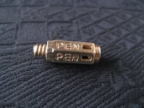 Pen Insert for Tool Pen Mini: Tail (042) in Natural Brass