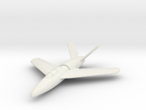 (1:144) Messerschmitt Me P.1110/II in White Natural Versatile Plastic