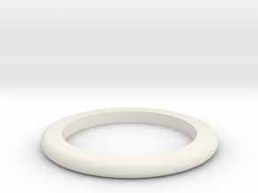 DM1-Ring 3.0mm in White Natural Versatile Plastic