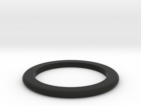 DM1-Ring 2.5mm in Black Natural Versatile Plastic