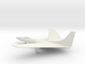 Convair XB-53 in White Natural Versatile Plastic: 6mm