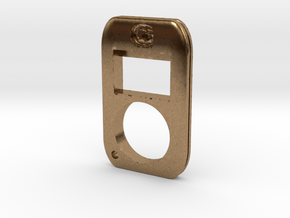 Compact Knuckle Bottle Opener  in Natural Brass