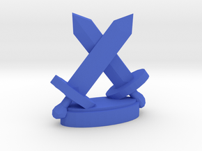 Playfigure Swords in Blue Processed Versatile Plastic