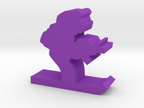 Game Piece, Arctic Trooper in Purple Processed Versatile Plastic