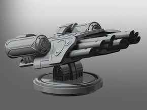 Banisher Missile Launcher in Smooth Fine Detail Plastic