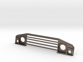 UMM Alter Front Grill in Polished Bronzed Silver Steel: 1:8