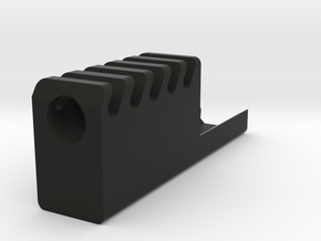 Frame Mounted Pistol Compensator for G17 and G18c in Black Premium Versatile Plastic