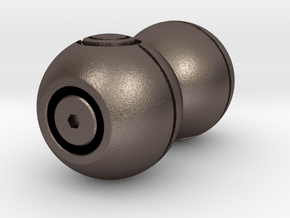 Begleri - Pokeball (Set) in Polished Bronzed Silver Steel