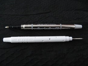 Adapter: Sheaffer RB to D1 Mini in White Processed Versatile Plastic