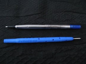 Adapter: Parker RB to D1 Mini in Blue Processed Versatile Plastic