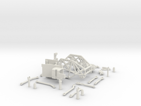 Losi Micro Rock Crawler 3D printed KIT in White Natural Versatile Plastic