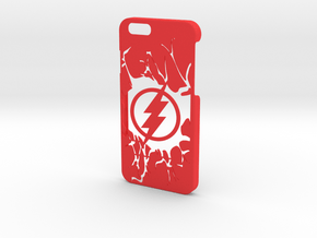 Flash Logo Phone Case-iPhone 6/6s in Red Processed Versatile Plastic