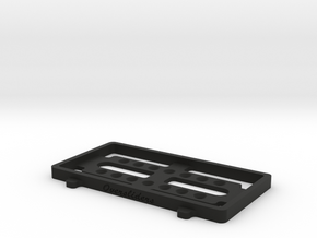 SHORTY SIZE BATTERY TRAY (For Weight Shift Frame) in Black Natural Versatile Plastic