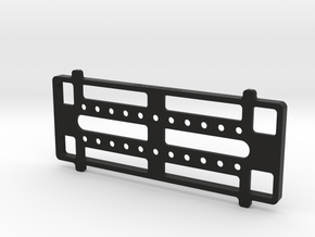 FULL SIZE BATTERY TRAY (For Weight Shift Frame) in Black Natural Versatile Plastic
