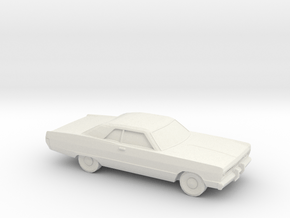 1/24 1969-70 Plymouth Fury Coupe in White Natural Versatile Plastic