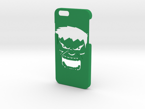 Hulk Phone Case- iPhone 6/6s in Green Processed Versatile Plastic