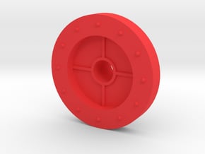 Andromeda Big Wheel in Red Processed Versatile Plastic