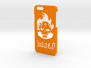 Diablo Phone Case- iPhone 6/6s in Orange Processed Versatile Plastic