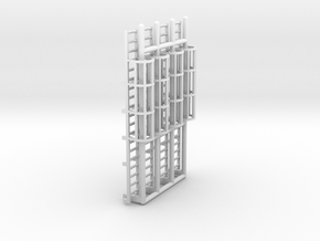 Digital-N Scale Cage Ladder 38mm (Platform) in N Scale Cage Ladder 38mm (Platform)