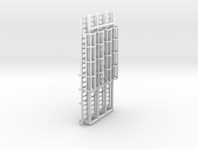 Digital-N Scale Cage Ladder 44mm (Platform) in N Scale Cage Ladder 44mm (Platform)