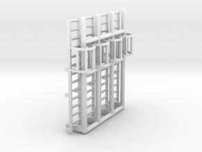Digital-N Scale Cage Ladder 26mm (Platform) in N Scale Cage Ladder 26mm (Platform)