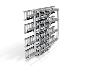 Digital-N Scale Cage Ladder 32mm (Platform) in N Scale Cage Ladder 32mm (Platform)
