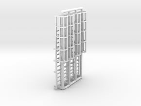 Digital-N Scale Cage Ladder 30mm (Top) in N Scale Cage Ladder 30mm (Top)