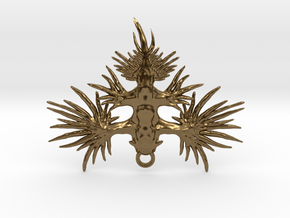 Blue Angel - Glaucus atlanticus - Pendant in Polished Bronze