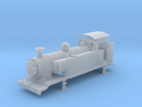 3mm - LB&SCR E2  - EXTENDED TANKS - Body in Tan Fine Detail Plastic