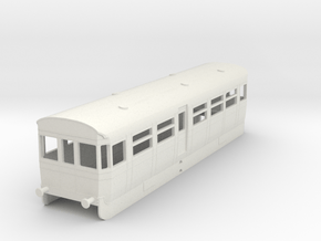 0-87-but-aec-railcar-trailer-coach in White Natural Versatile Plastic