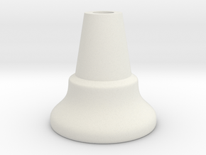 Chess Piece - Pawn (middle) in White Natural Versatile Plastic
