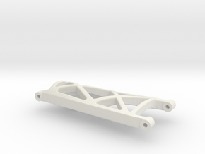 losi xxt rear right suspension arm in White Natural Versatile Plastic