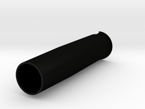 Conversion Breech Tube for Airsoft Hwasan-APS in Matte Black Steel: Medium