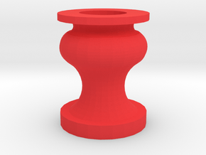 The Vase in Red Processed Versatile Plastic