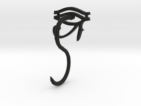 Eye of Horus, 8G in Black Premium Versatile Plastic