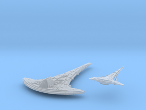 Destiny and Seed ship armada scale in Smooth Fine Detail Plastic