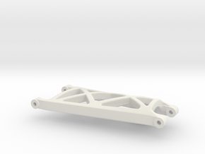 losi xxt rear left suspension arm in White Natural Versatile Plastic
