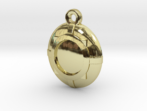 Orko's Medallion in 18k Gold Plated Brass