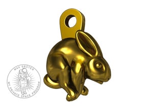 Bunny Earhanger in Polished Bronze
