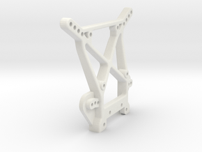 losi xxt front shock tower in White Natural Versatile Plastic