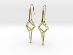 YOUNIVERSAL Y2 Earrings. Pure Elegance. in 18k Gold Plated Brass