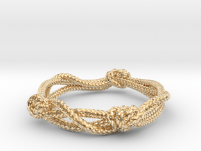 Rope ring in 14K Yellow Gold: 5 / 49