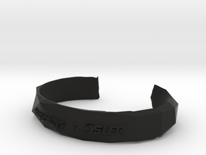 Bracelet Basic small in Black Premium Versatile Plastic