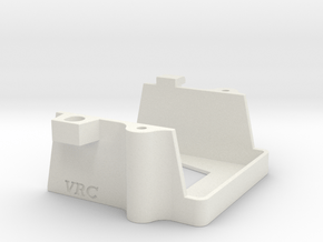 VRC Super Astute - G2 - Battery Holder (Front)  in White Natural Versatile Plastic