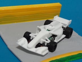 HO Formula 1 2018 in White Processed Versatile Plastic