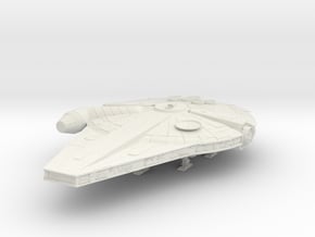 Millennium Falcon Han Solo's movie in White Natural Versatile Plastic