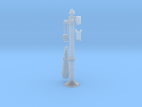 S scale Poage H Water Column in Tan Fine Detail Plastic