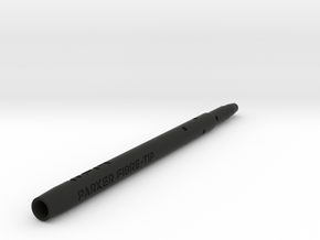 Adapter: Parker Fibre-Tip to D1 Mini in Black Premium Versatile Plastic
