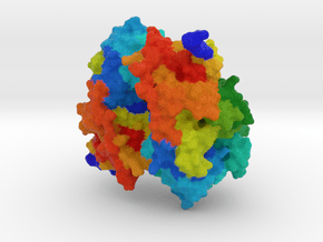 Bacterial Heparanase in Full Color Sandstone